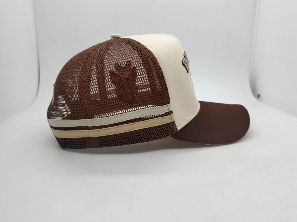 Dwyer Trucker Cap - Brown & Cream