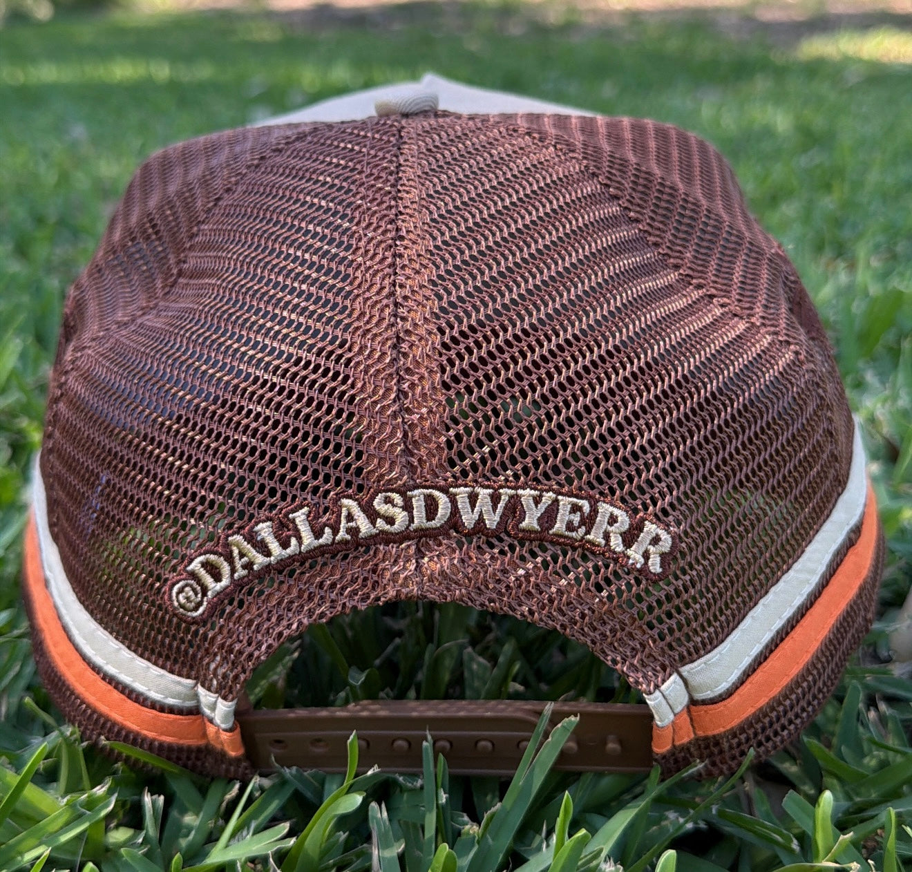Dwyer Trucker Cap - Brown and Tan