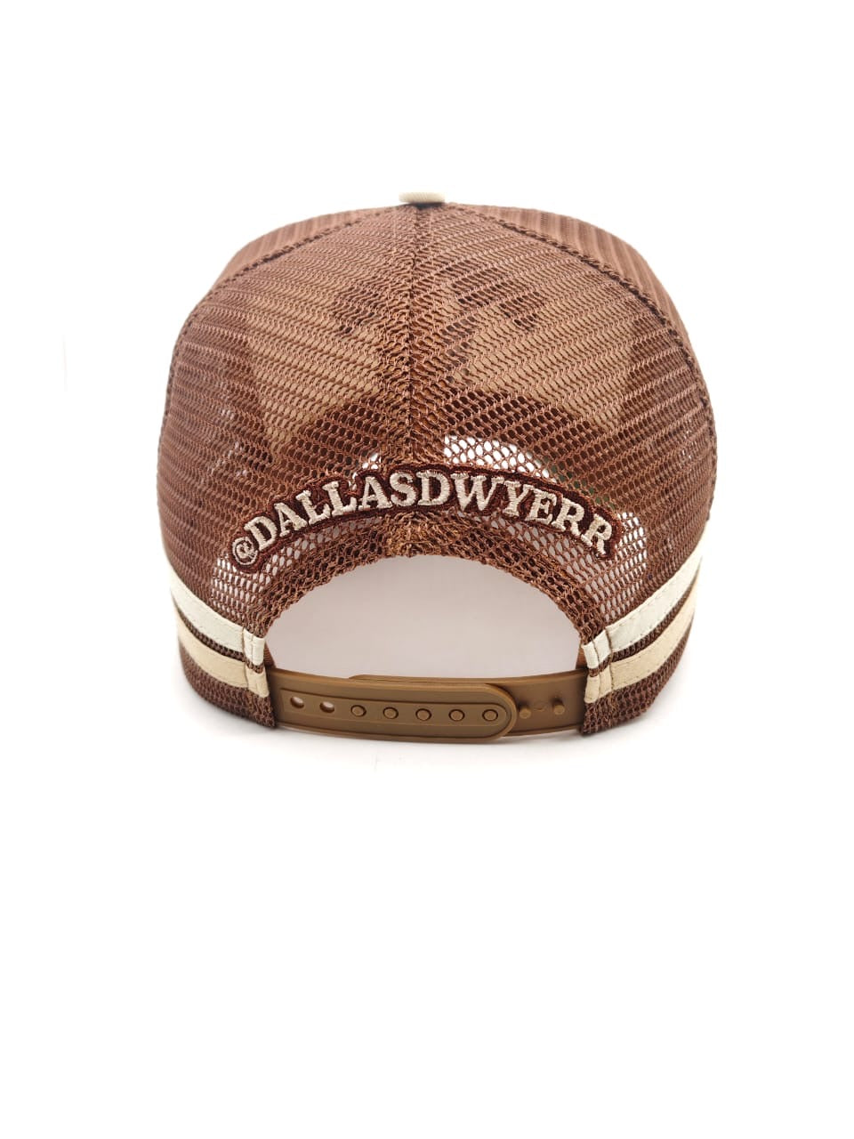 Dwyer Trucker Cap - Brown & Cream