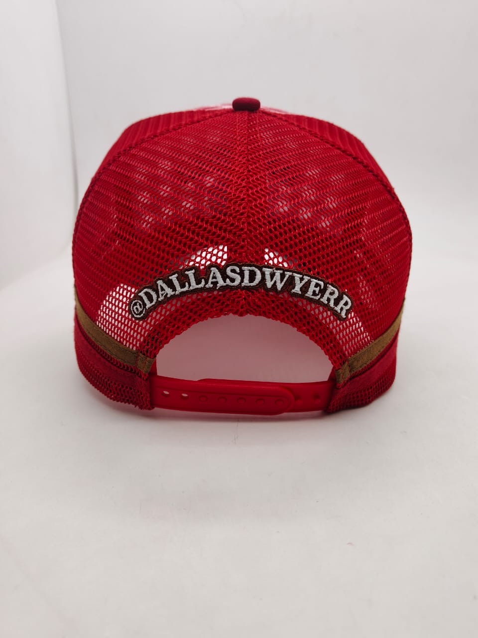 Dwyer Trucker Cap - Red & White Checkered