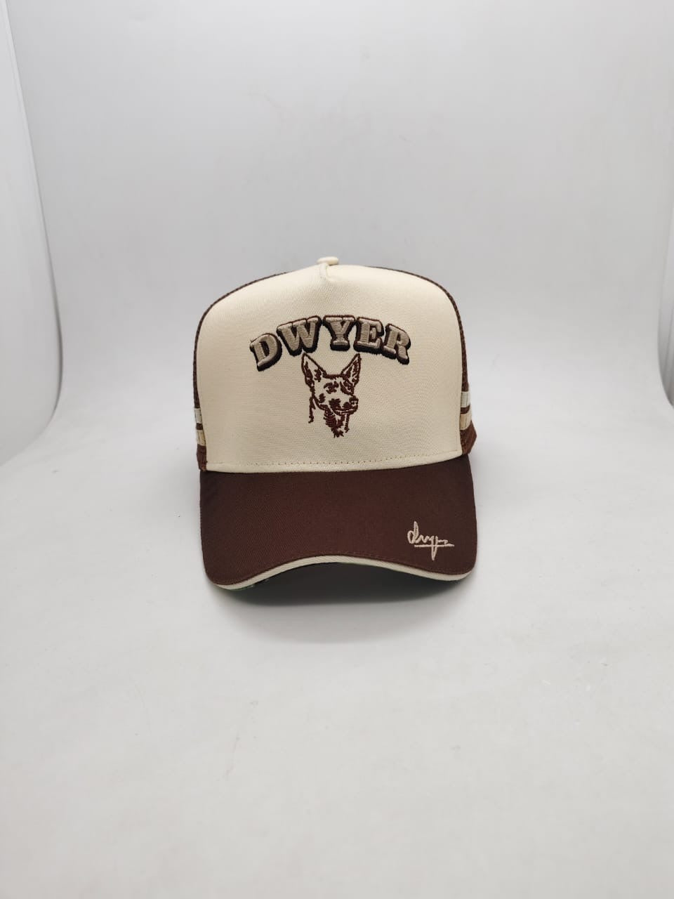 Dwyer Trucker Cap - Brown & Cream