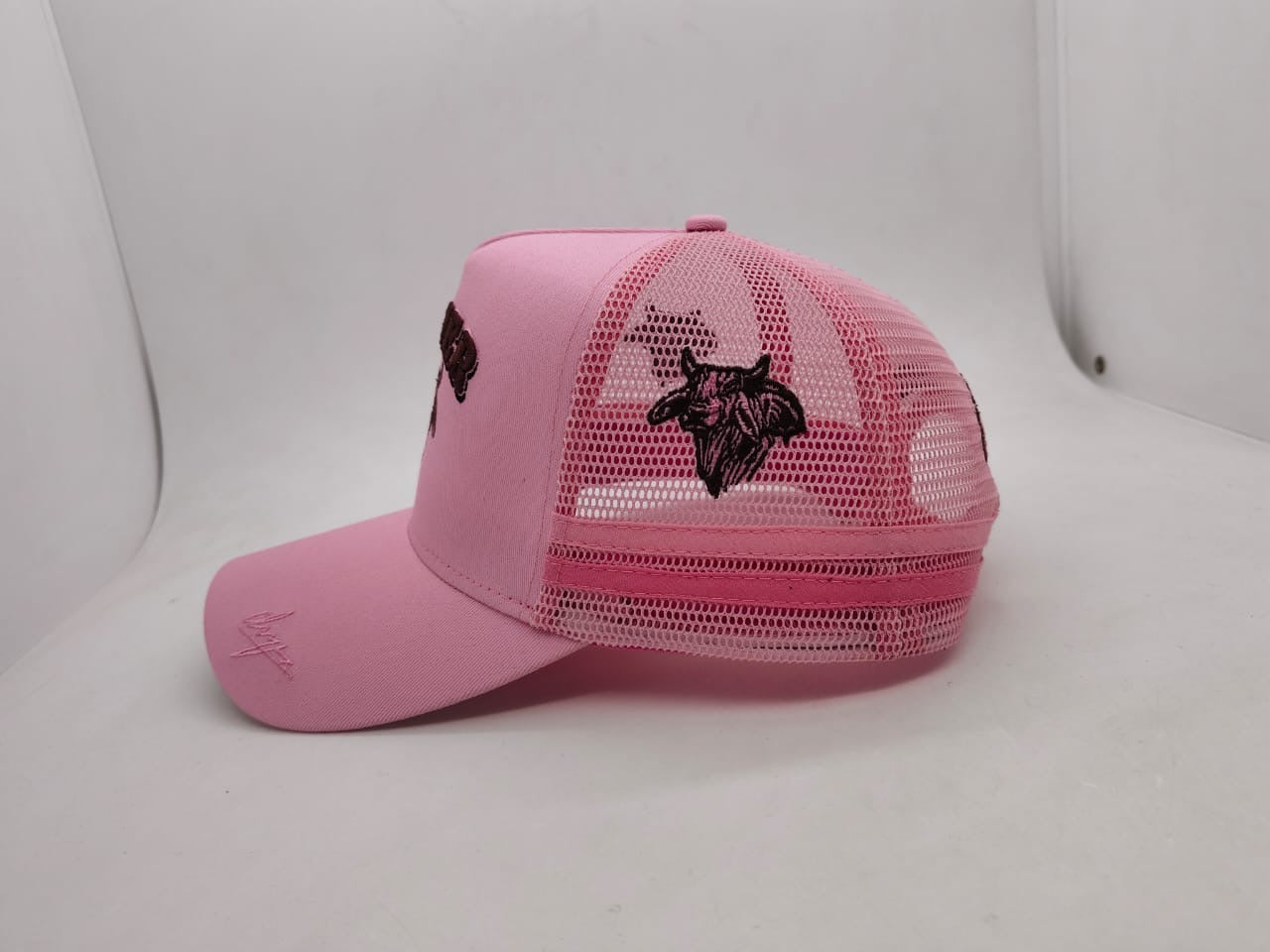 Dwyer Trucker Cap - Pink & Brown