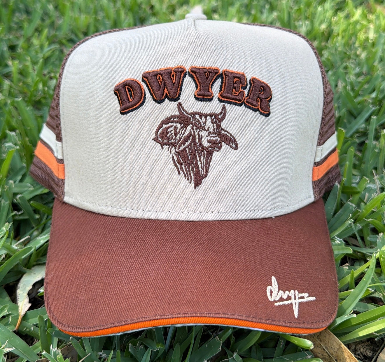 Dwyer Trucker Cap - Brown and Tan